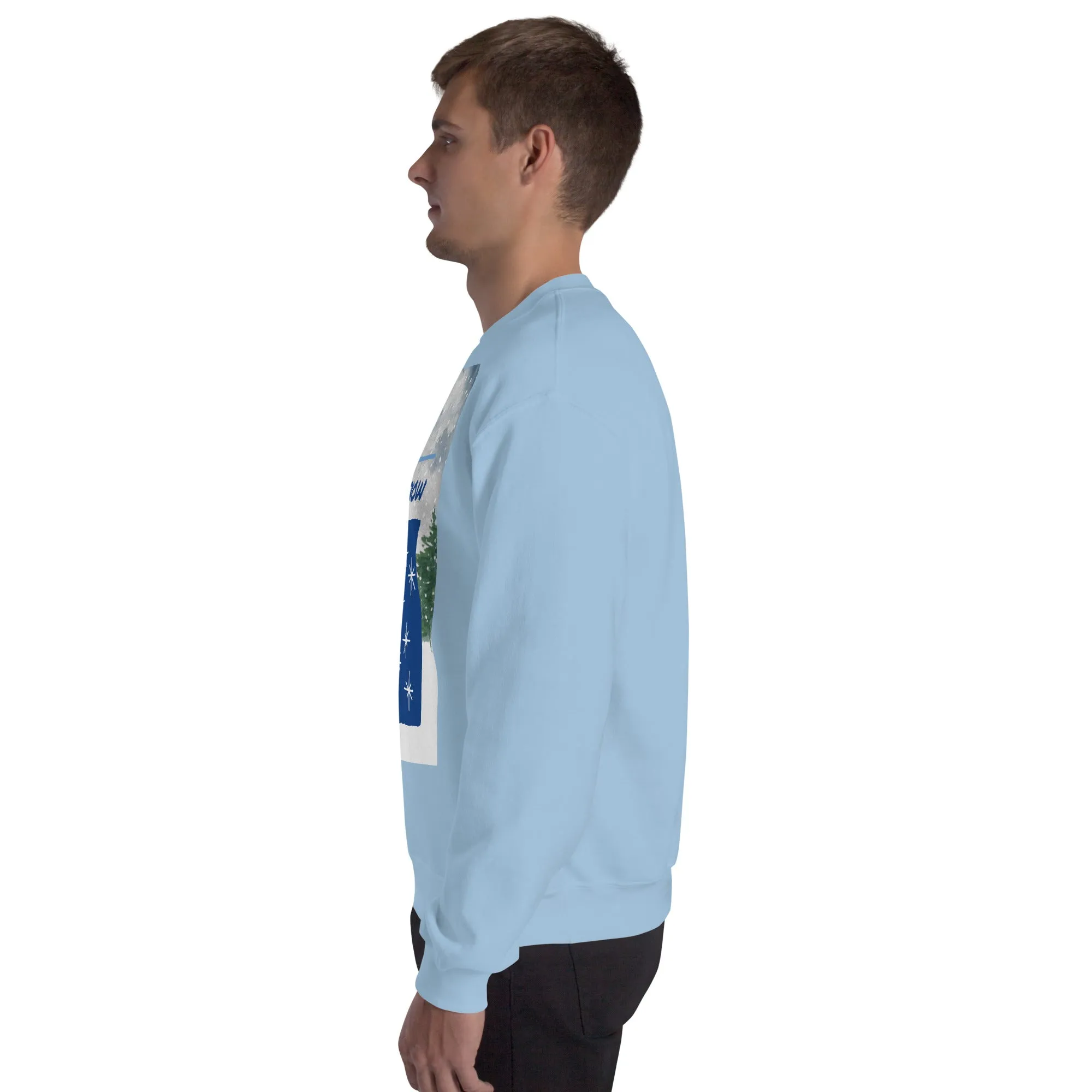 Let It Snow Christmas Sweatshirt (Glamourange Christmas Sweatshirt Men)