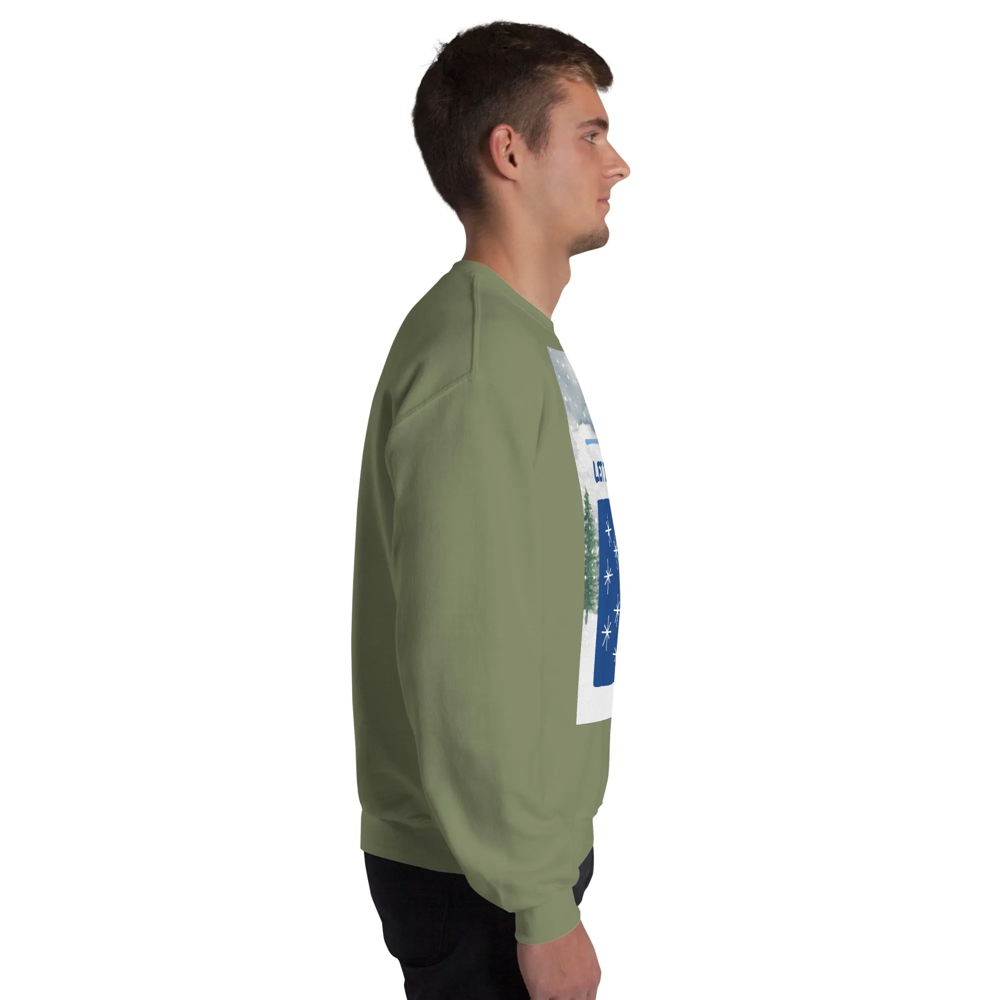 Let It Snow Christmas Sweatshirt (Glamourange Christmas Sweatshirt Men)