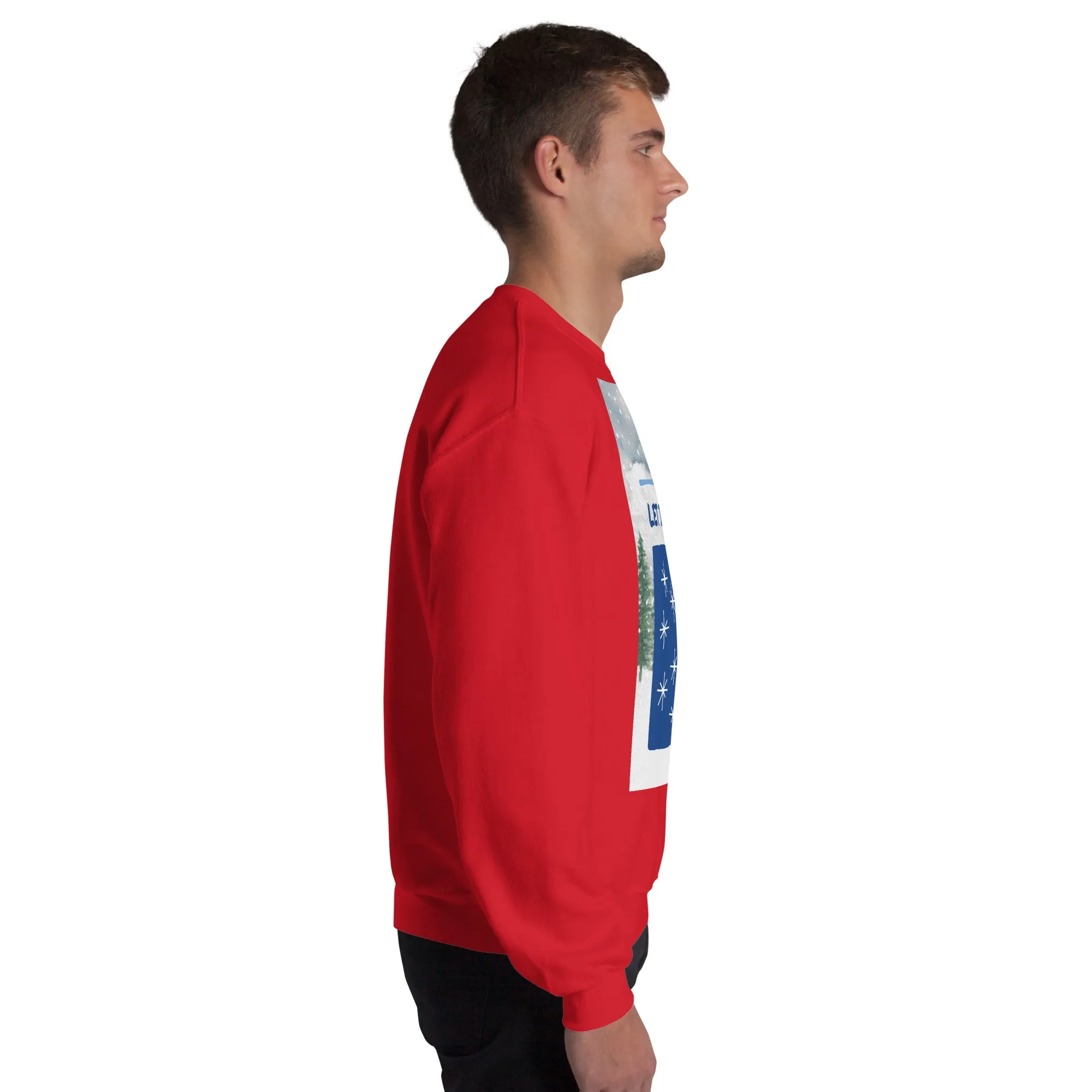 Let It Snow Christmas Sweatshirt (Glamourange Christmas Sweatshirt Men)