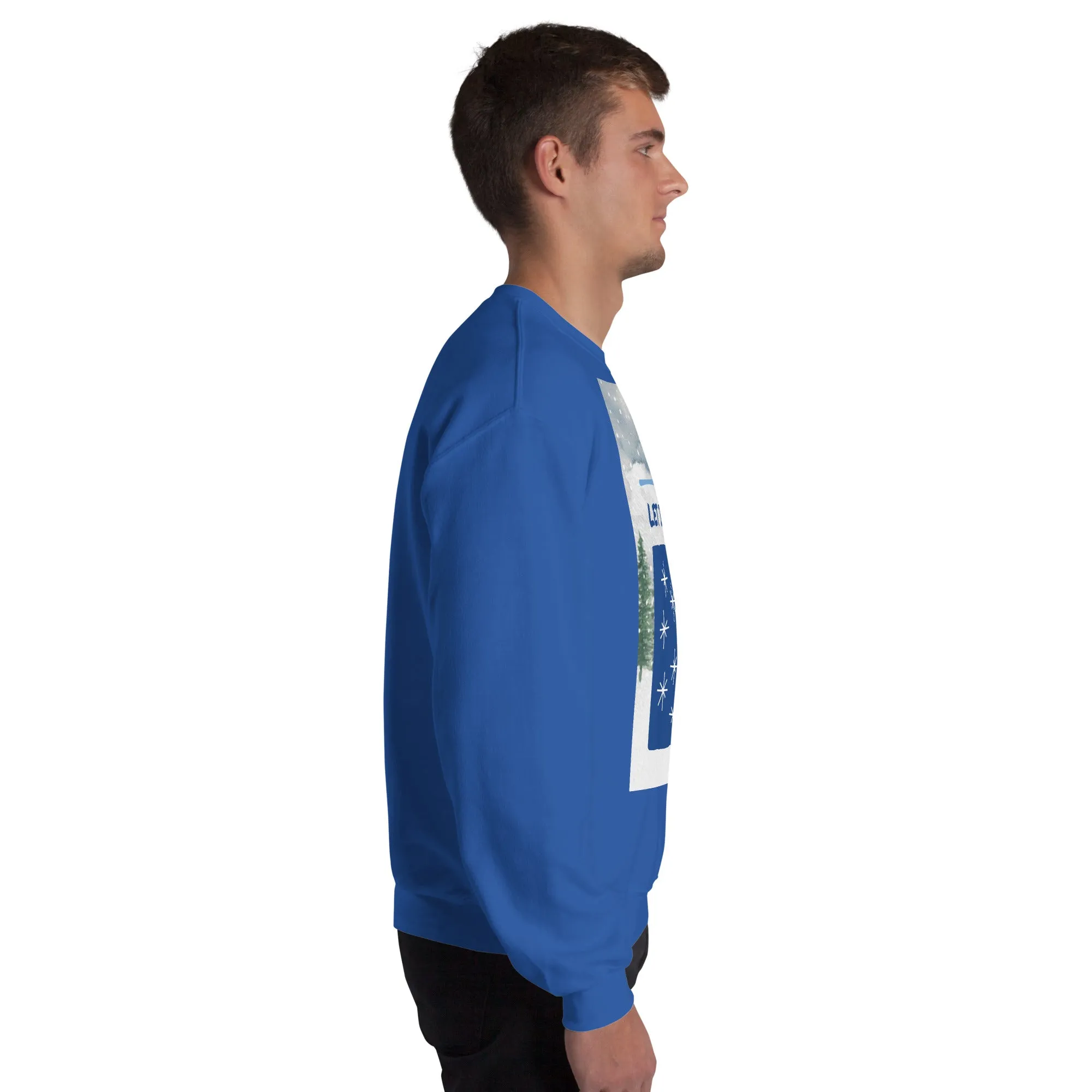 Let It Snow Christmas Sweatshirt (Glamourange Christmas Sweatshirt Men)