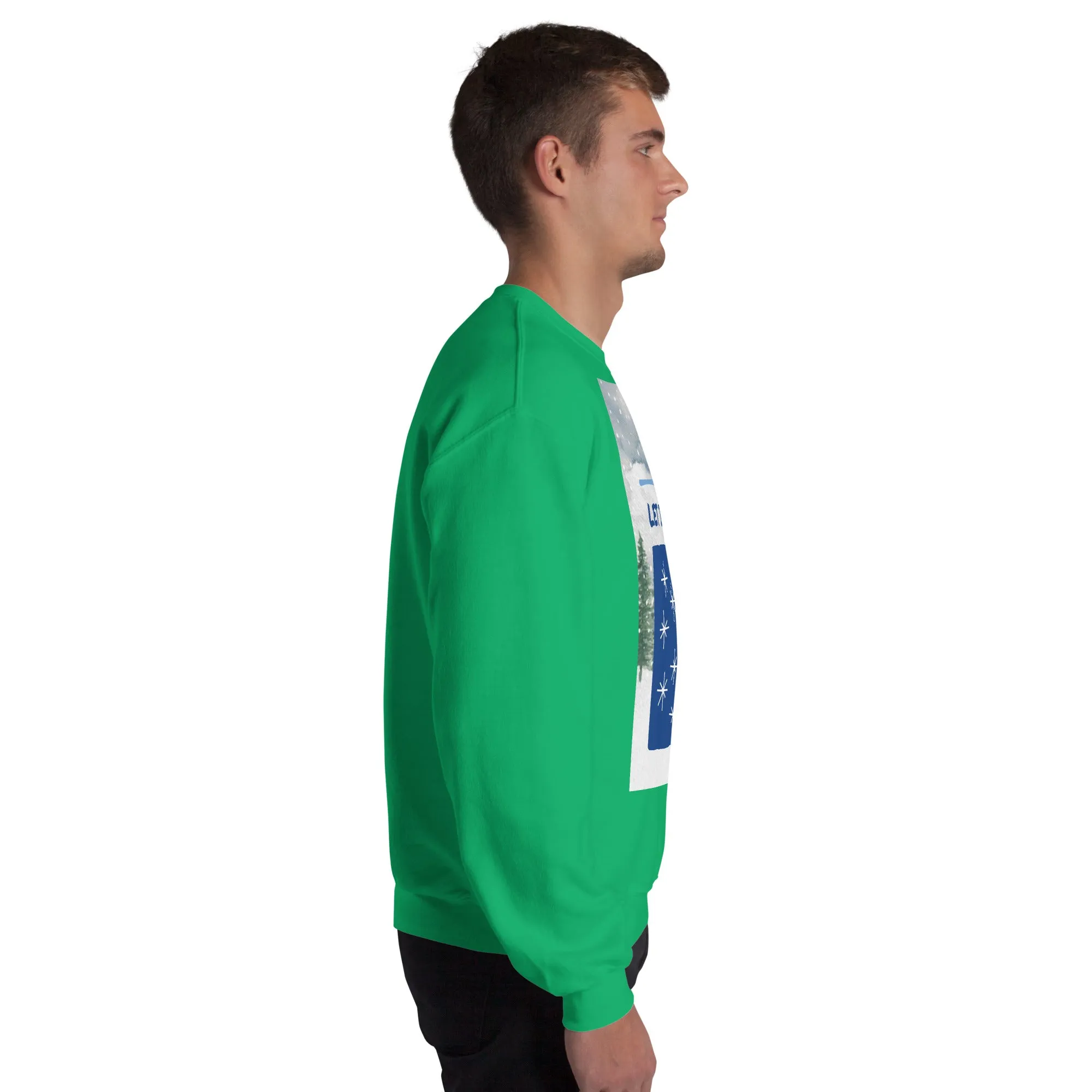Let It Snow Christmas Sweatshirt (Glamourange Christmas Sweatshirt Men)