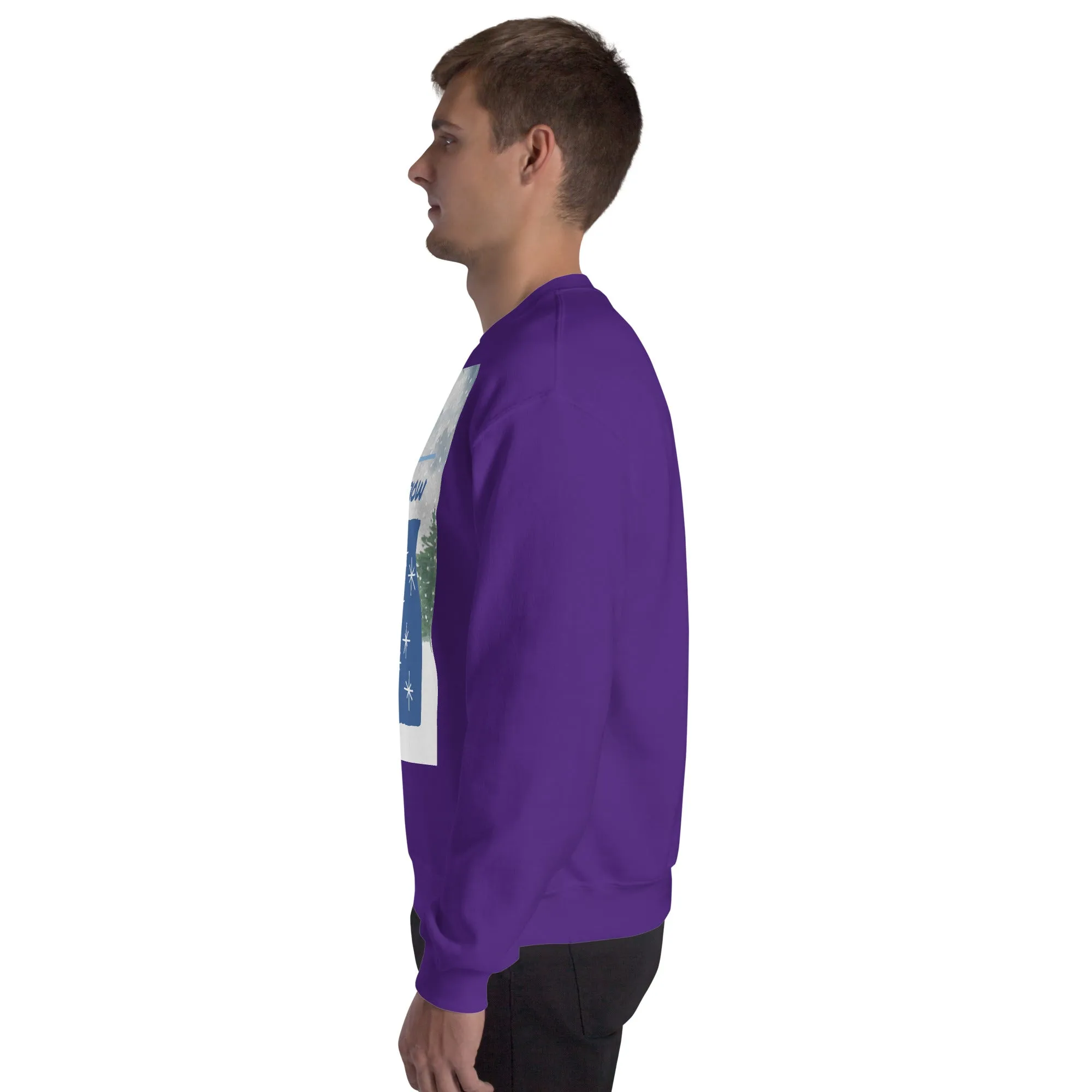 Let It Snow Christmas Sweatshirt (Glamourange Christmas Sweatshirt Men)