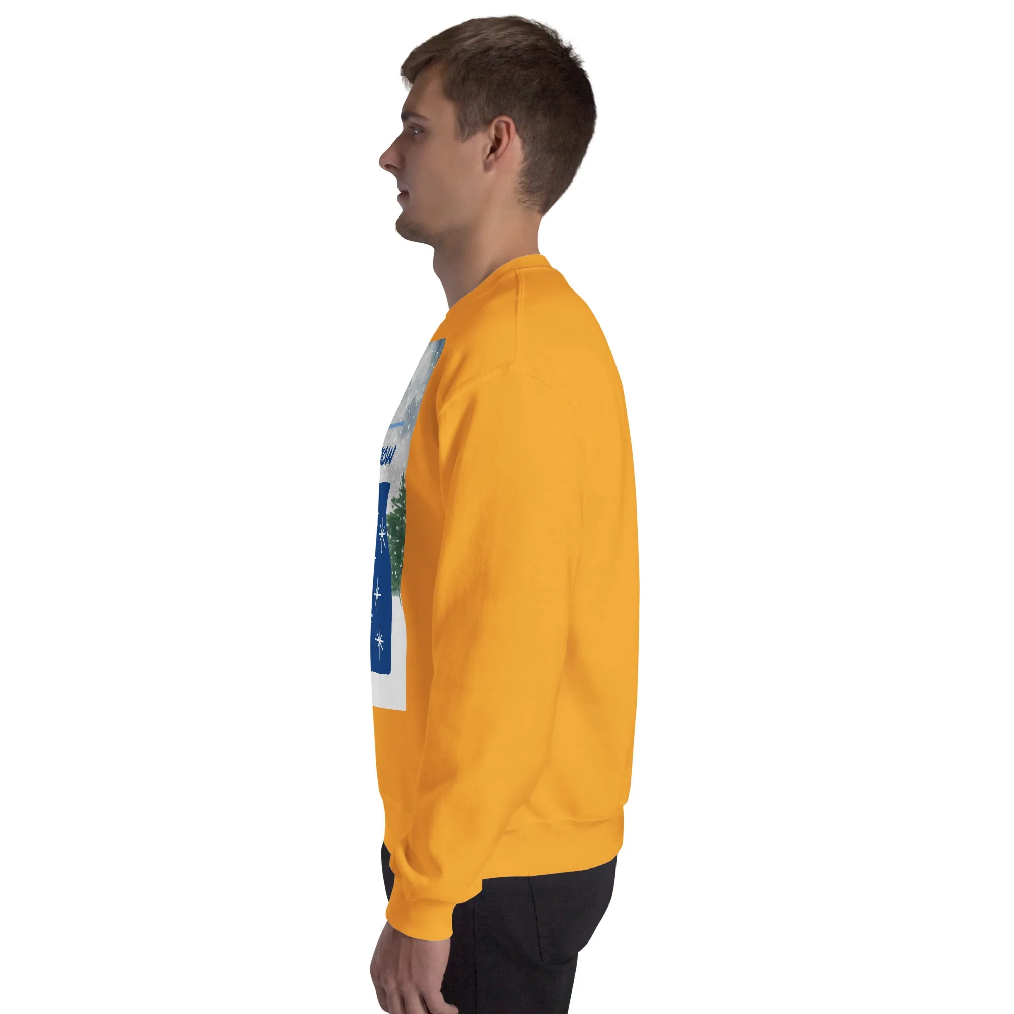 Let It Snow Christmas Sweatshirt (Glamourange Christmas Sweatshirt Men)