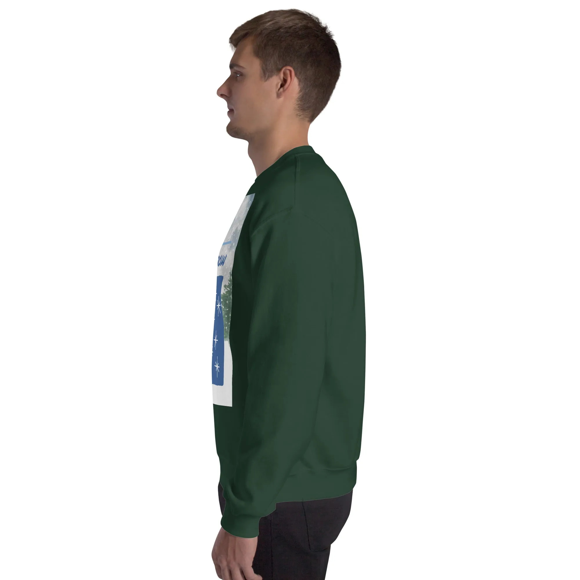 Let It Snow Christmas Sweatshirt (Glamourange Christmas Sweatshirt Men)