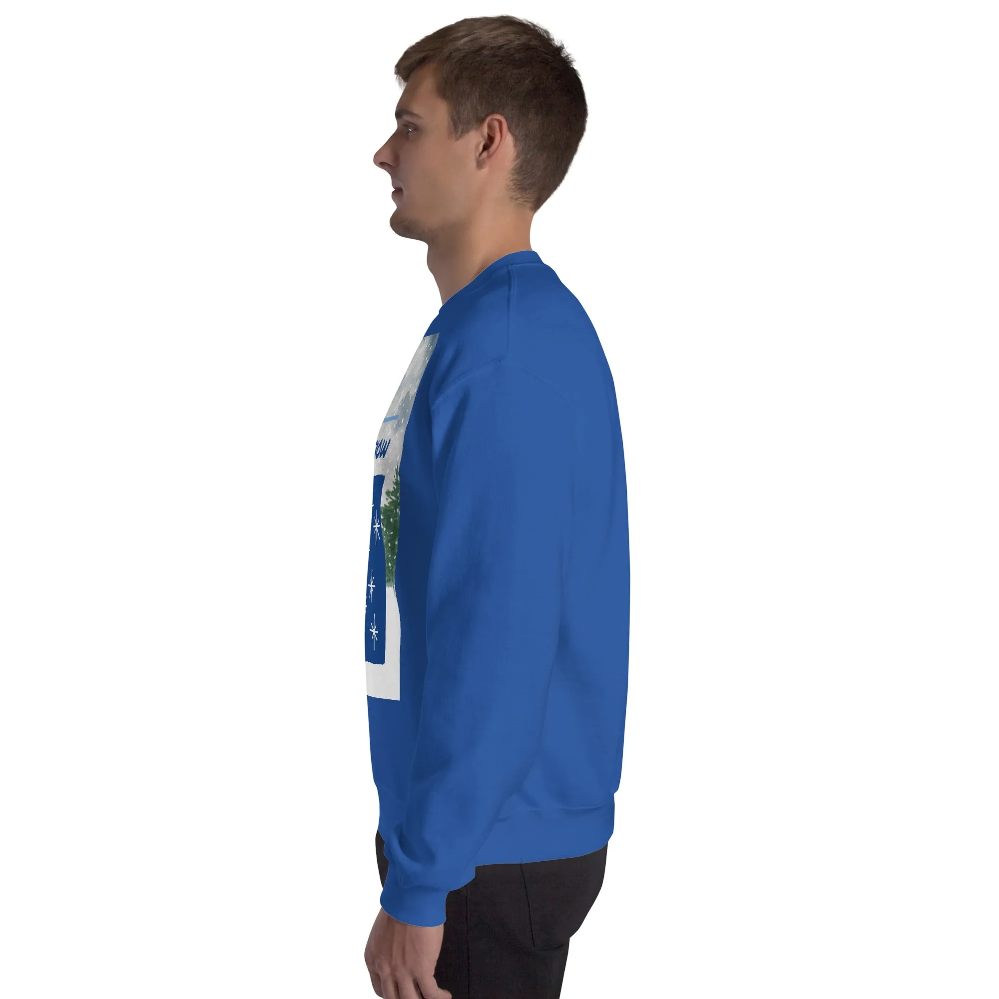 Let It Snow Christmas Sweatshirt (Glamourange Christmas Sweatshirt Men)