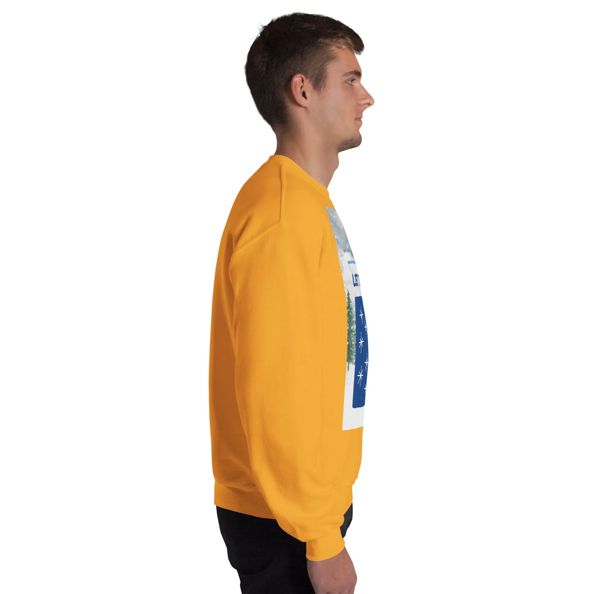 Let It Snow Christmas Sweatshirt (Glamourange Christmas Sweatshirt Men)