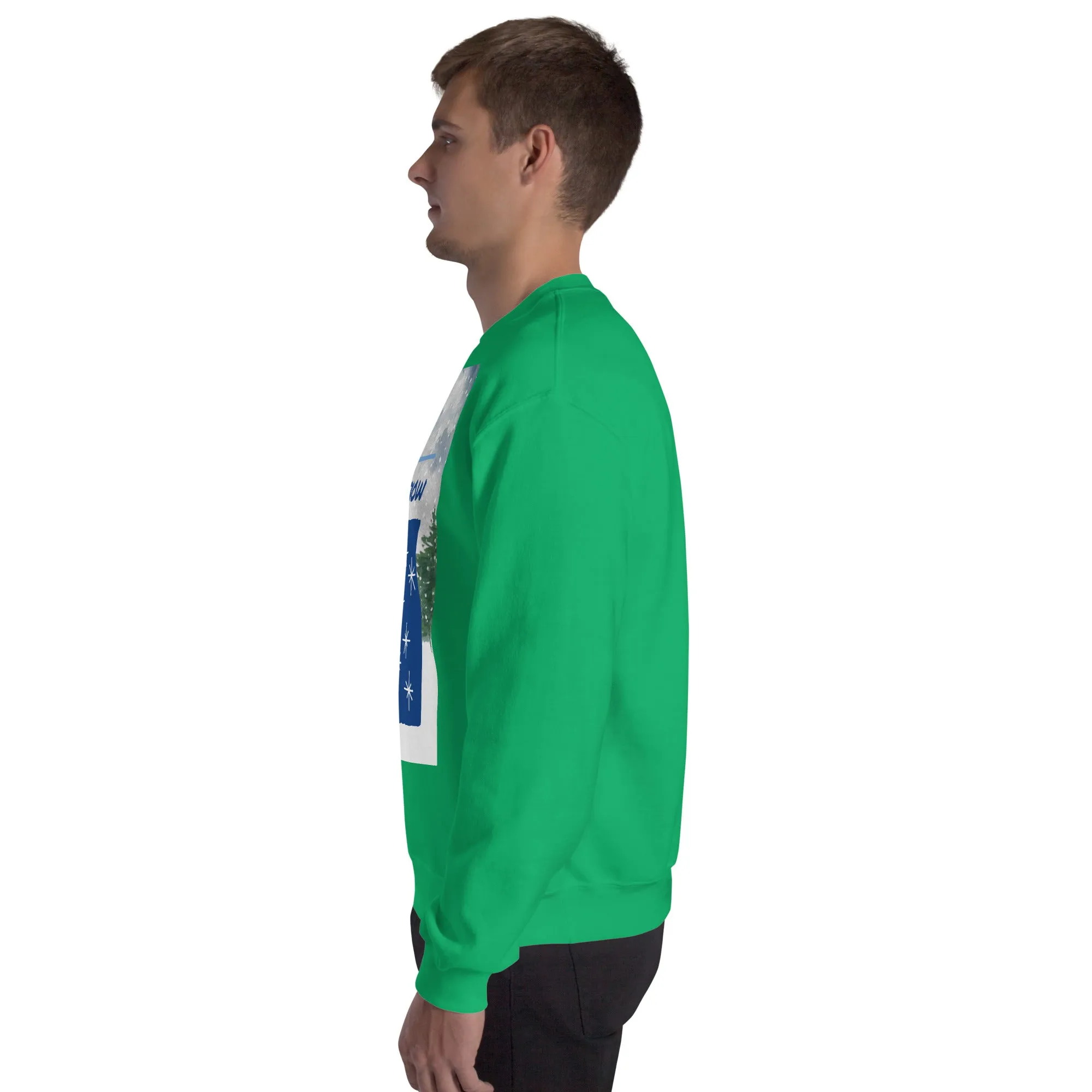 Let It Snow Christmas Sweatshirt (Glamourange Christmas Sweatshirt Men)