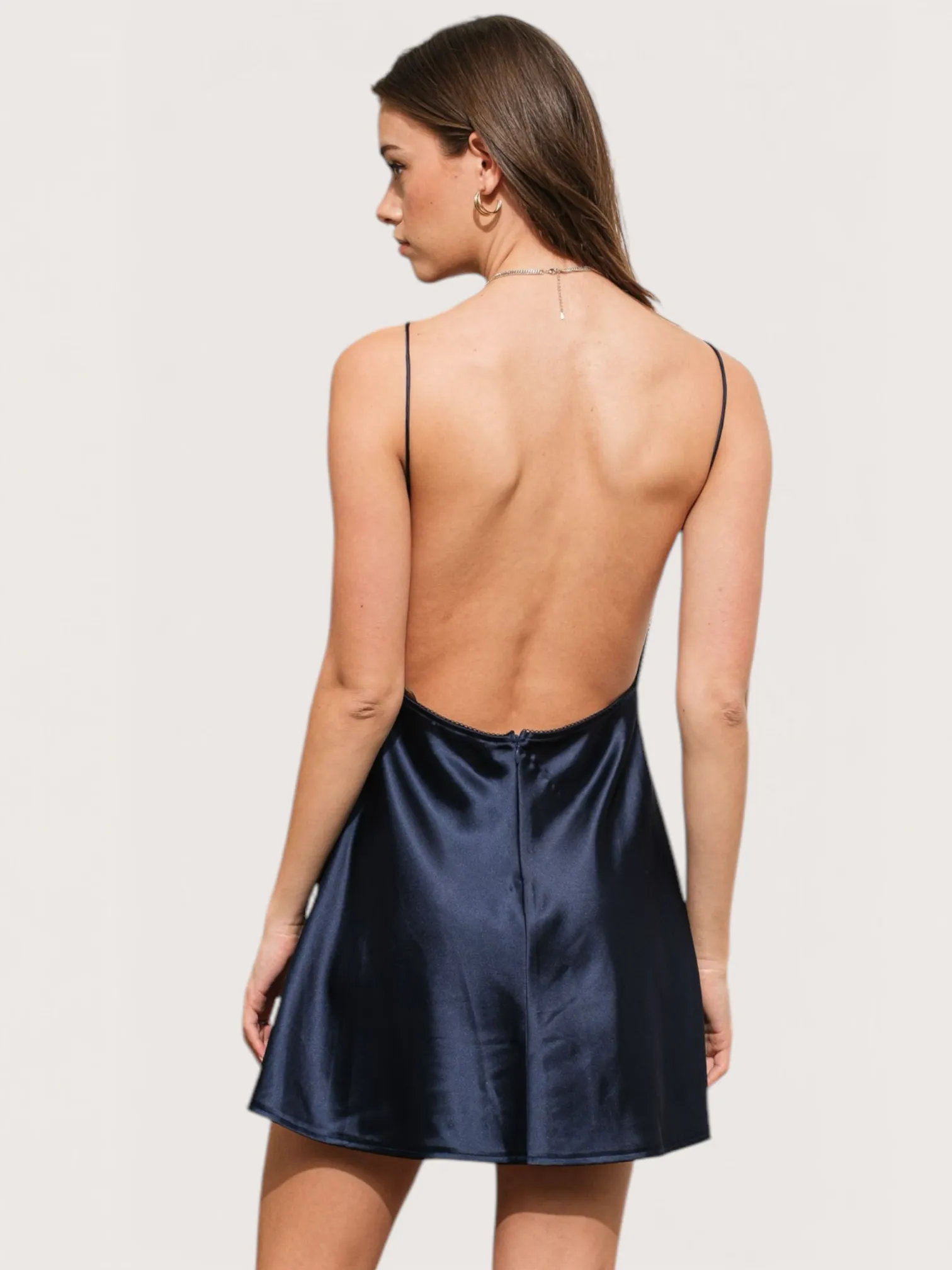 Low Back Slip Dress