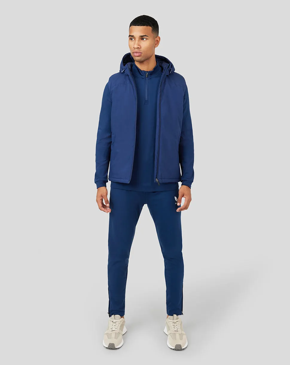 Mens Castore Hooded Gilet in Navy