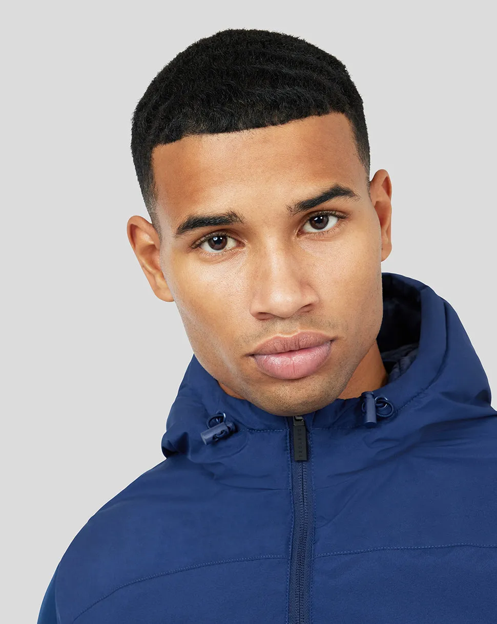 Mens Castore Hooded Gilet in Navy