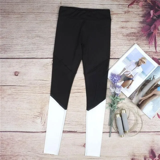 Mesh Patchwork Gyming