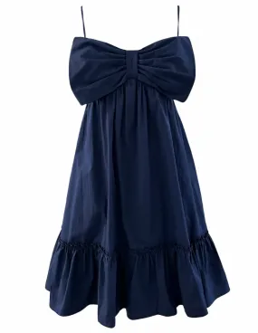 Miko Dress - Navy