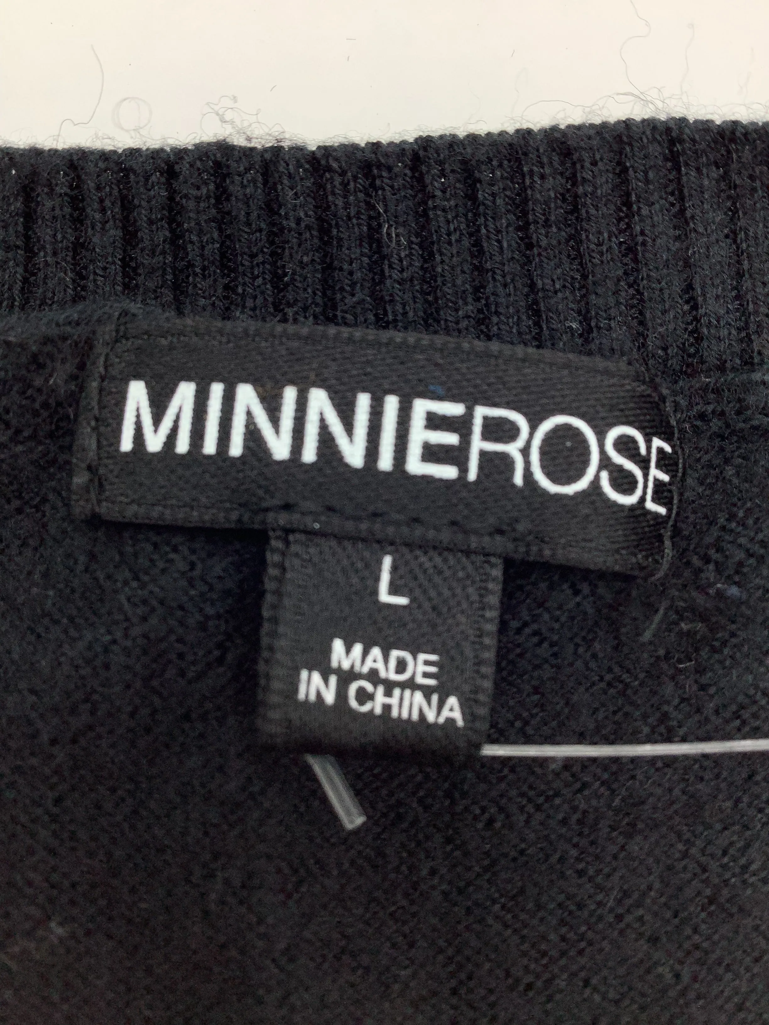 Minnierose Crew Neck Sweater Size: L