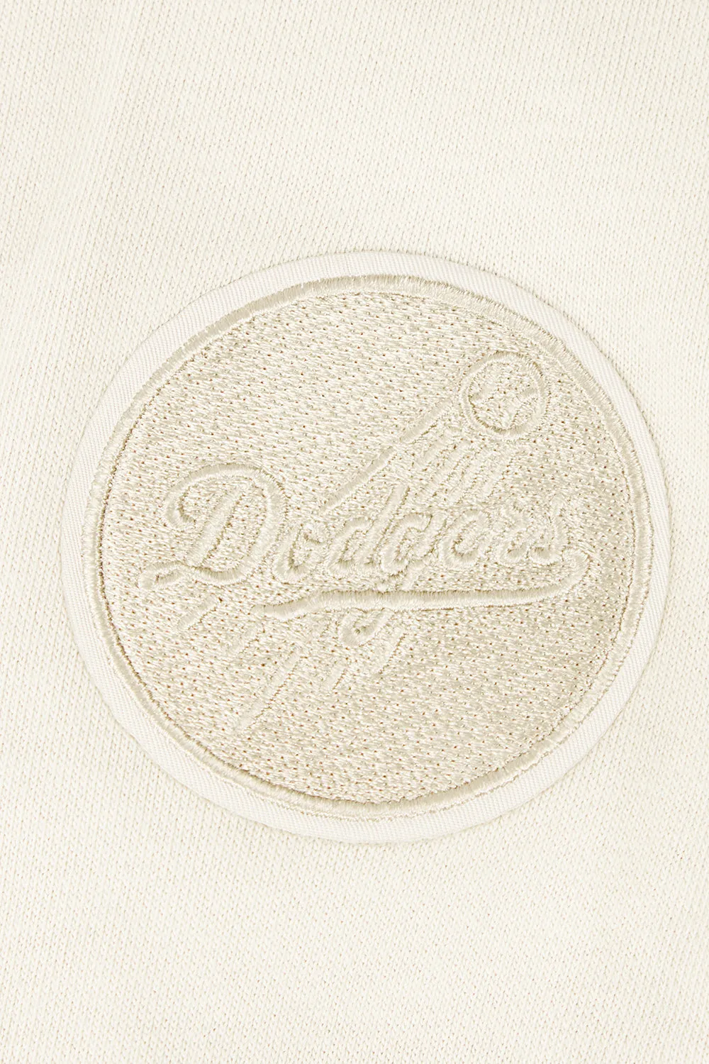 MLB LOS ANGELES DODGERS NEUTRAL WOMEN'S CREWNECK (EGGSHELL)