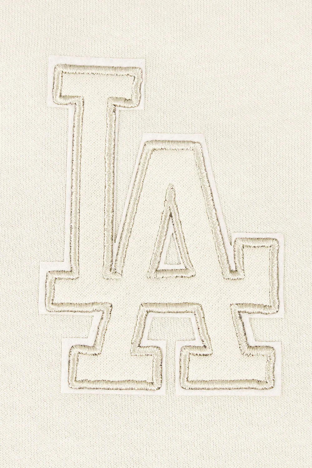 MLB LOS ANGELES DODGERS NEUTRAL WOMEN'S CREWNECK (EGGSHELL)