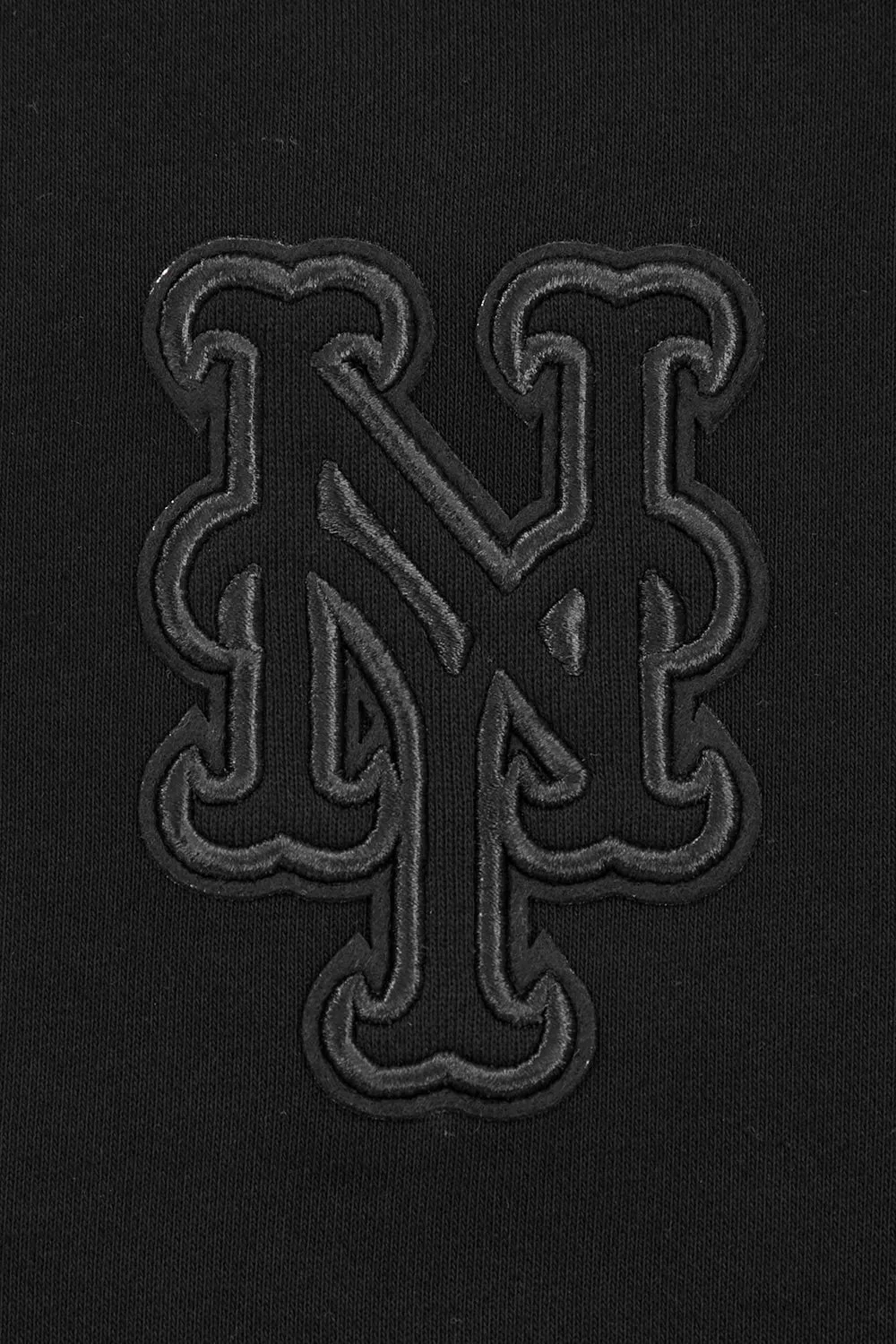 MLB NEW YORK METS NEUTRAL WOMEN'S CREWNECK (BLACK)