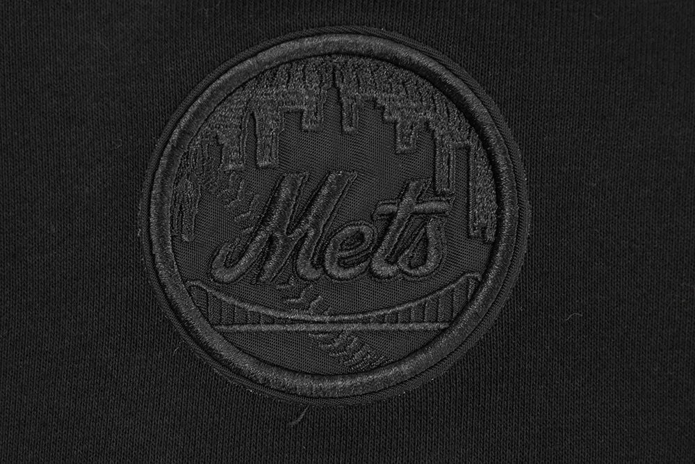 MLB NEW YORK METS NEUTRAL WOMEN'S CREWNECK (BLACK)