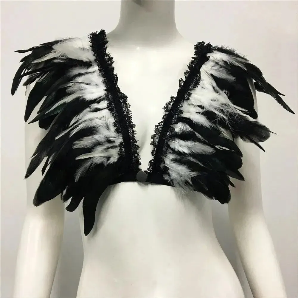 Music Festival LUX Feather Top