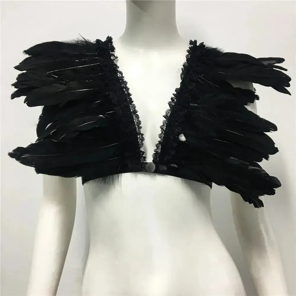 Music Festival LUX Feather Top