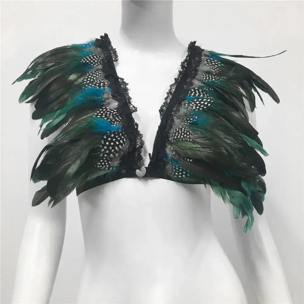 Music Festival LUX Feather Top