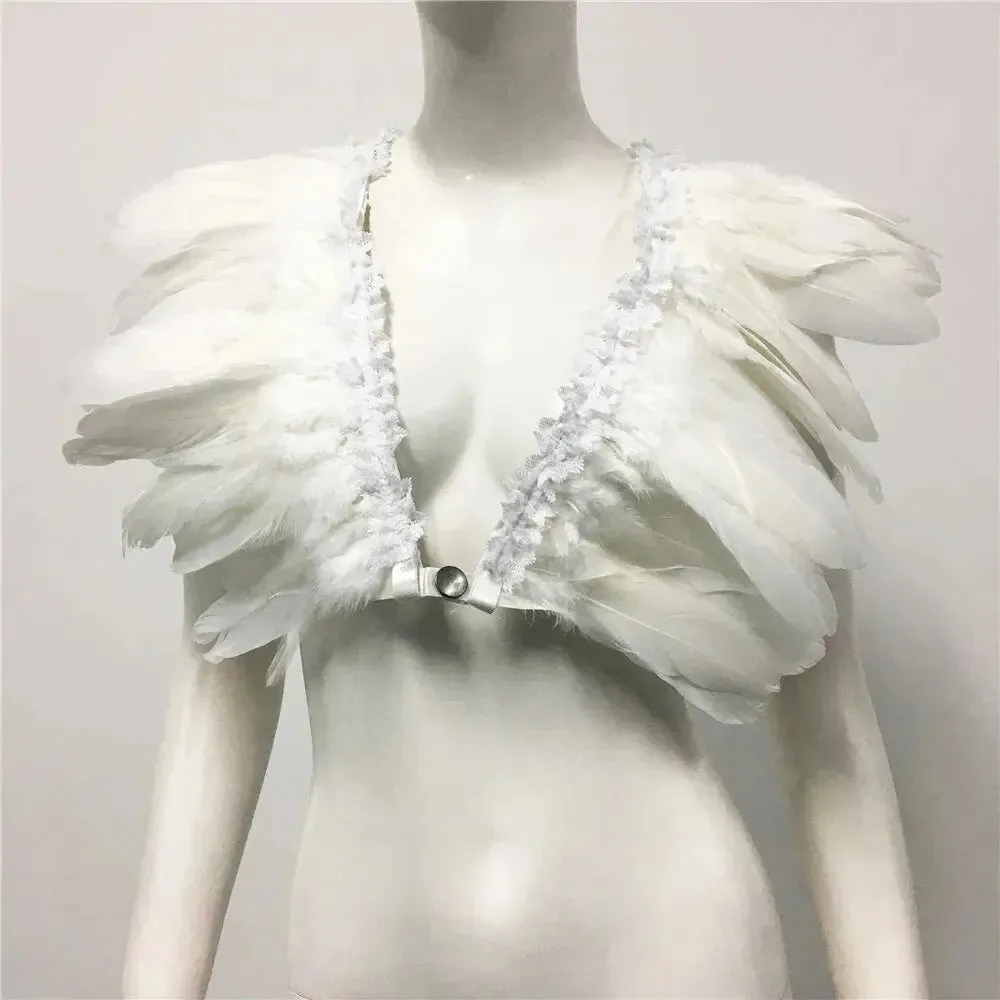 Music Festival LUX Feather Top