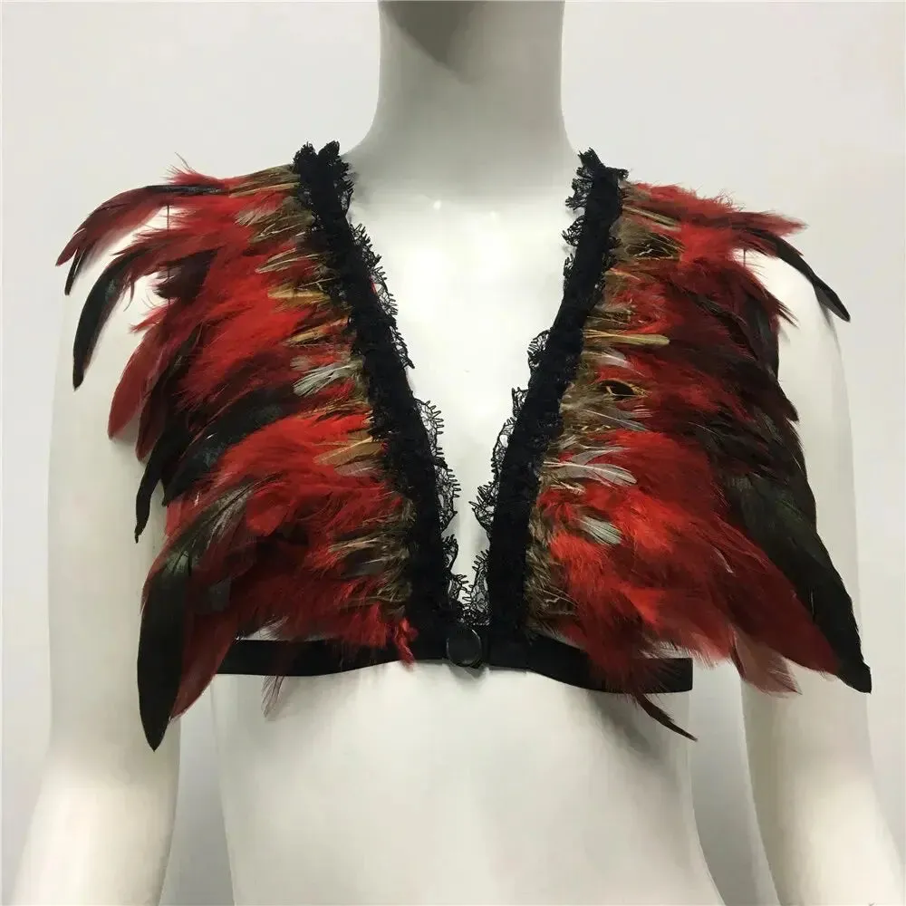 Music Festival LUX Feather Top