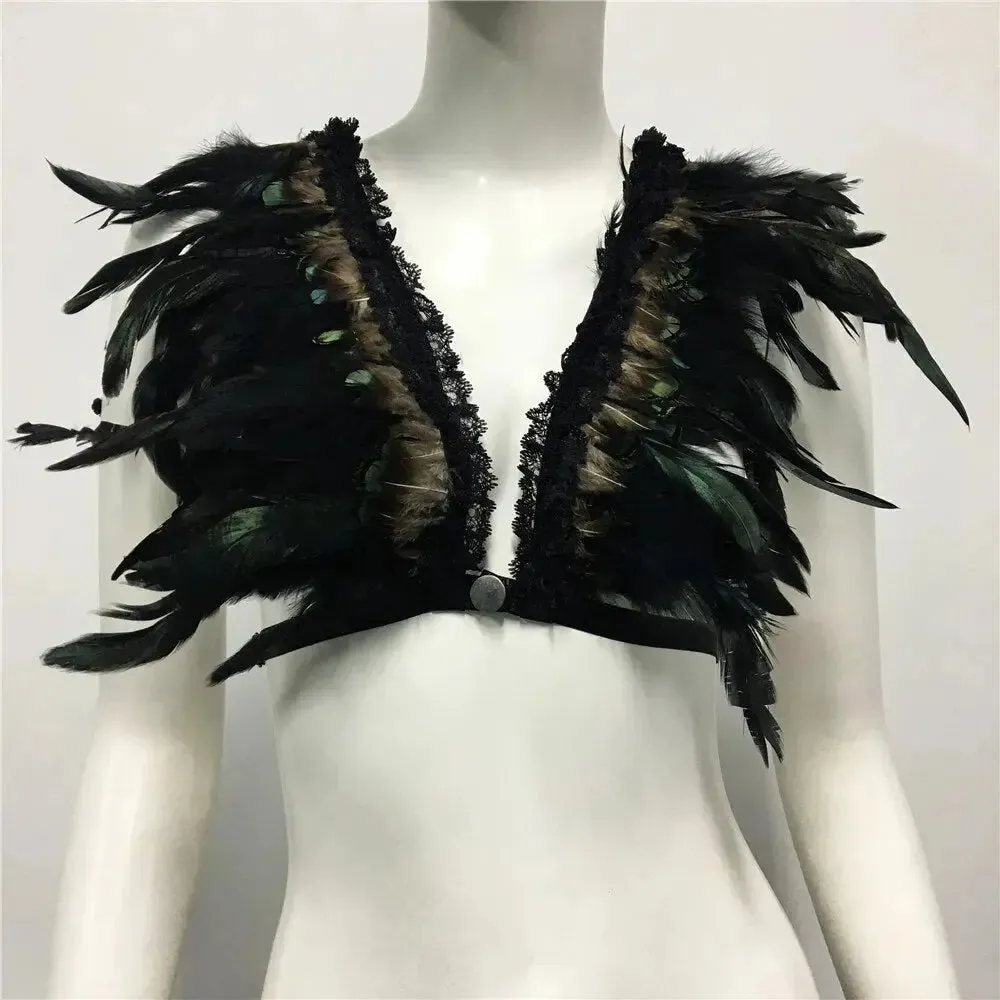Music Festival LUX Feather Top