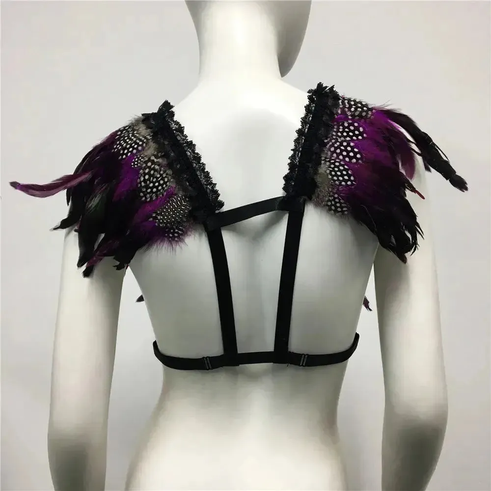 Music Festival LUX Feather Top