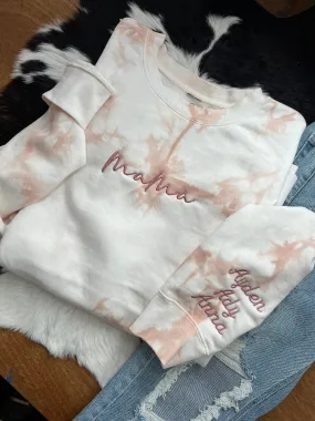 Name Marble Sweatshirt | Customizable