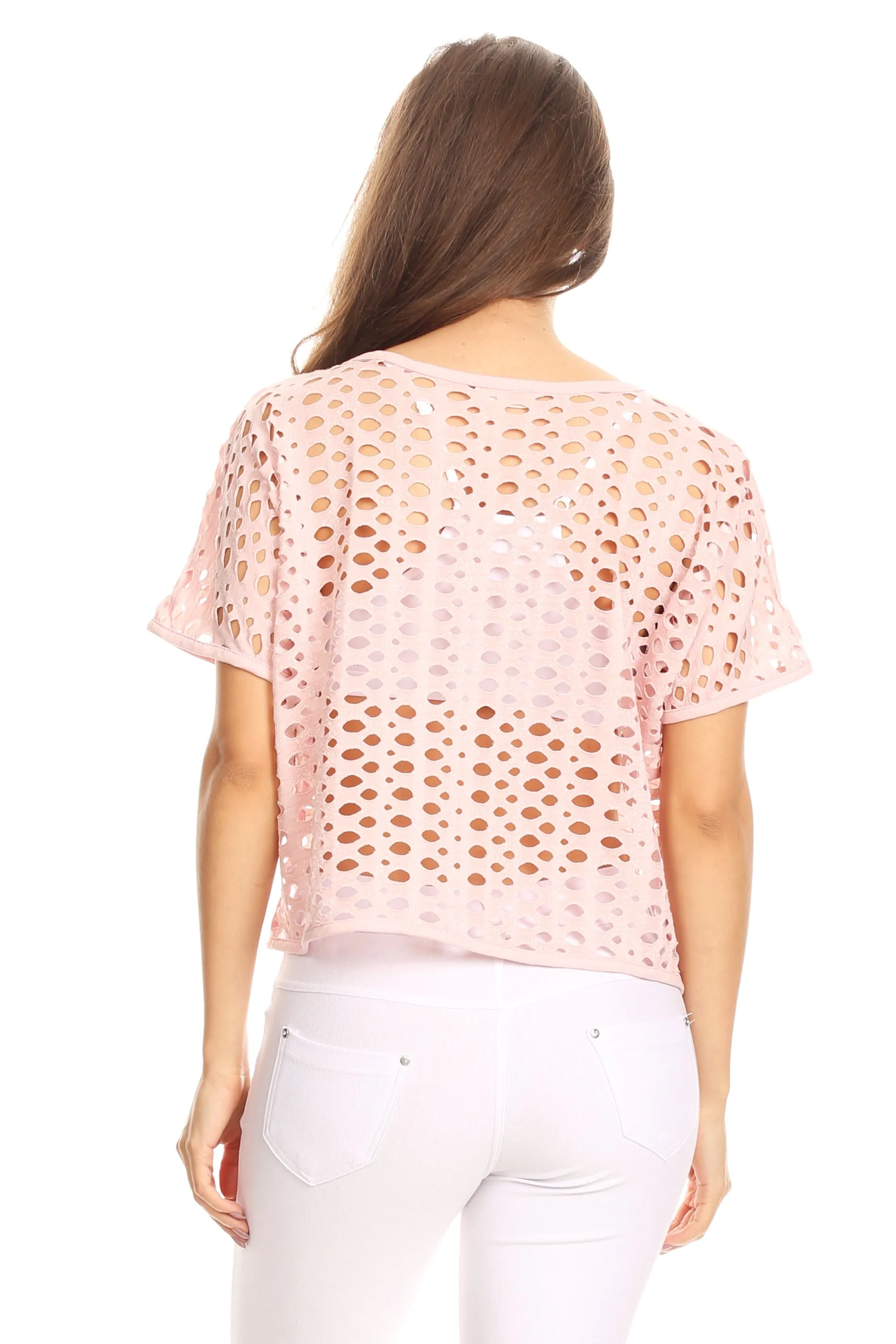 Net To Mention Crop Top