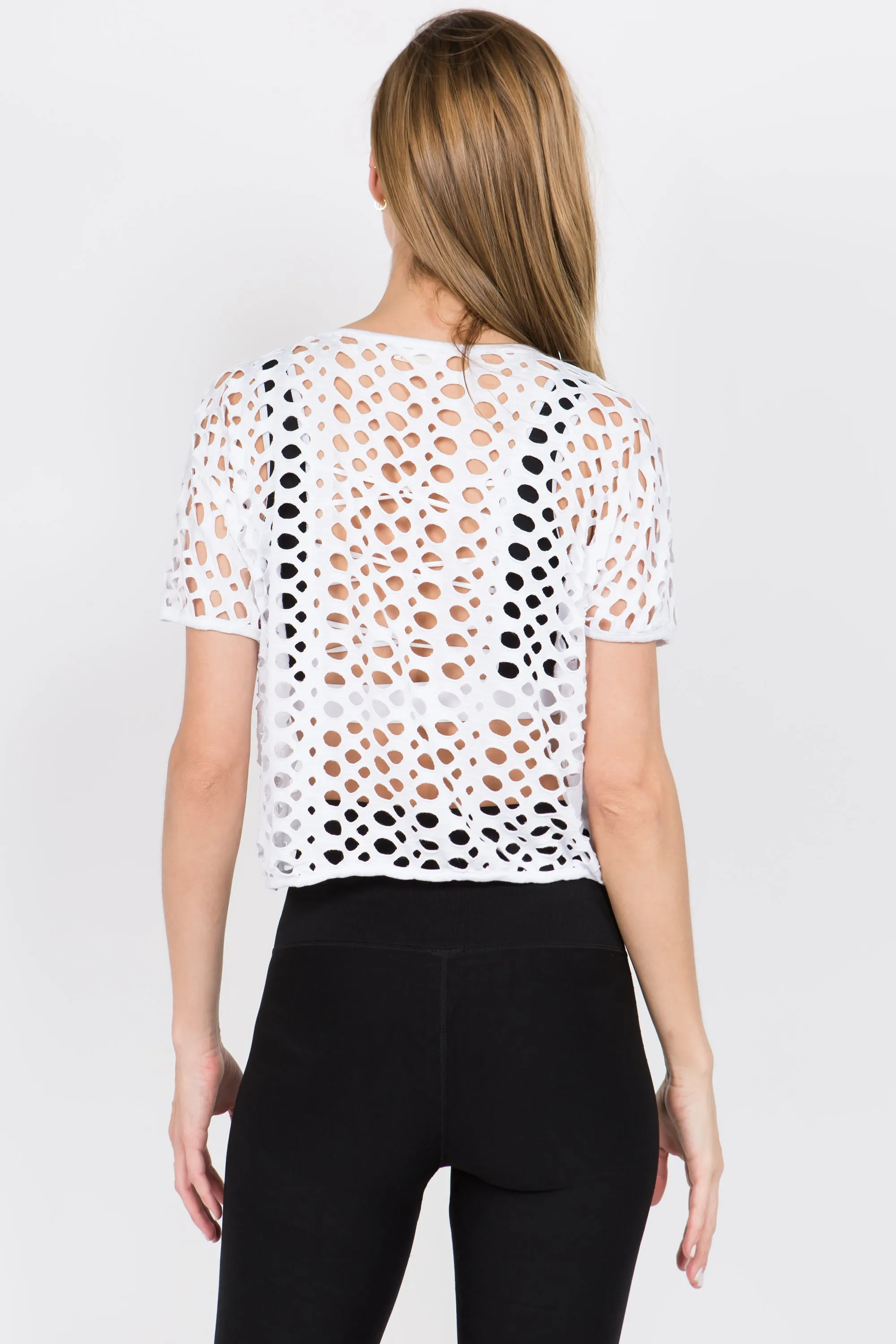 Net To Mention Crop Top
