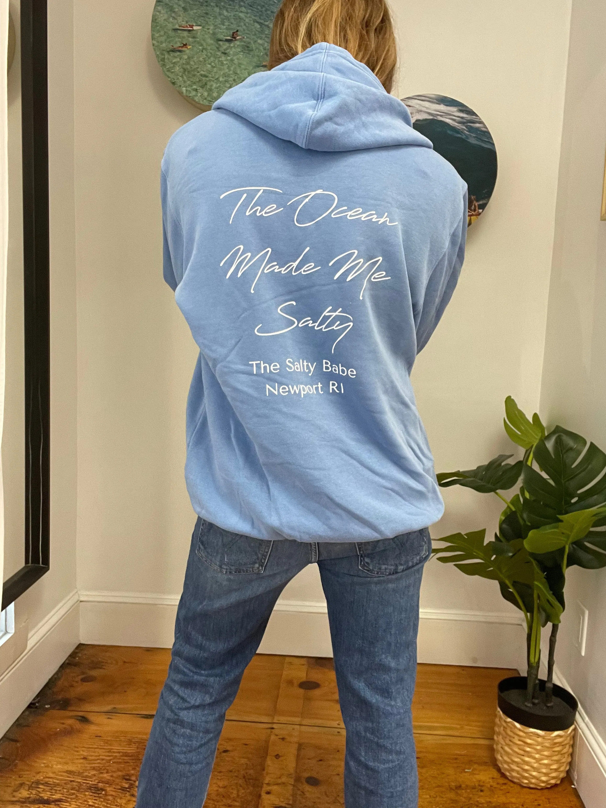 OMMS PD Hooded Fleece - Blue