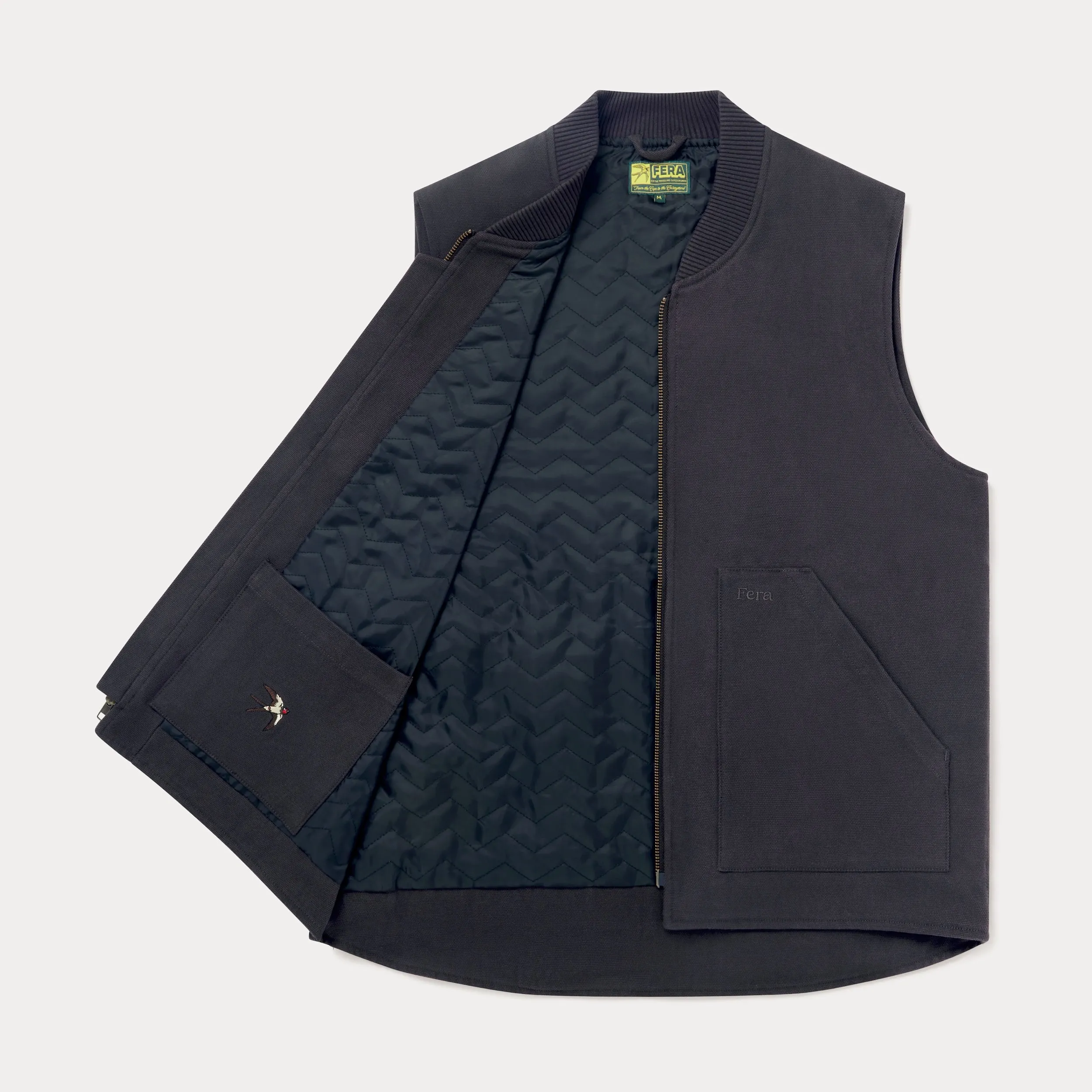 Poacher Gilet - Navy Blue