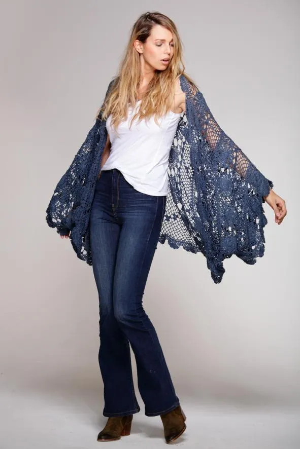 Poupette Vest with Crochet