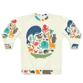 "We Are One" Ethical Animal Print Sweatshirt