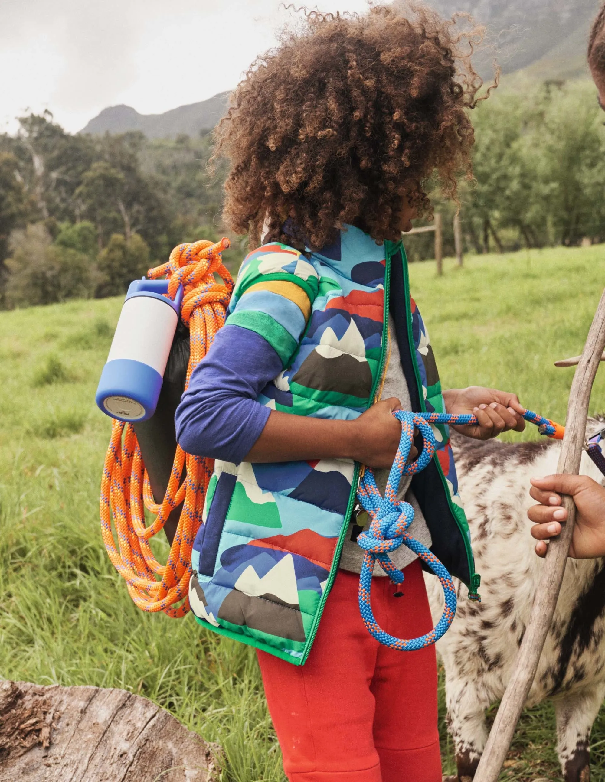 Reversible Gilet-Multi Mountain Camouflage