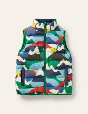 Reversible Gilet-Multi Mountain Camouflage