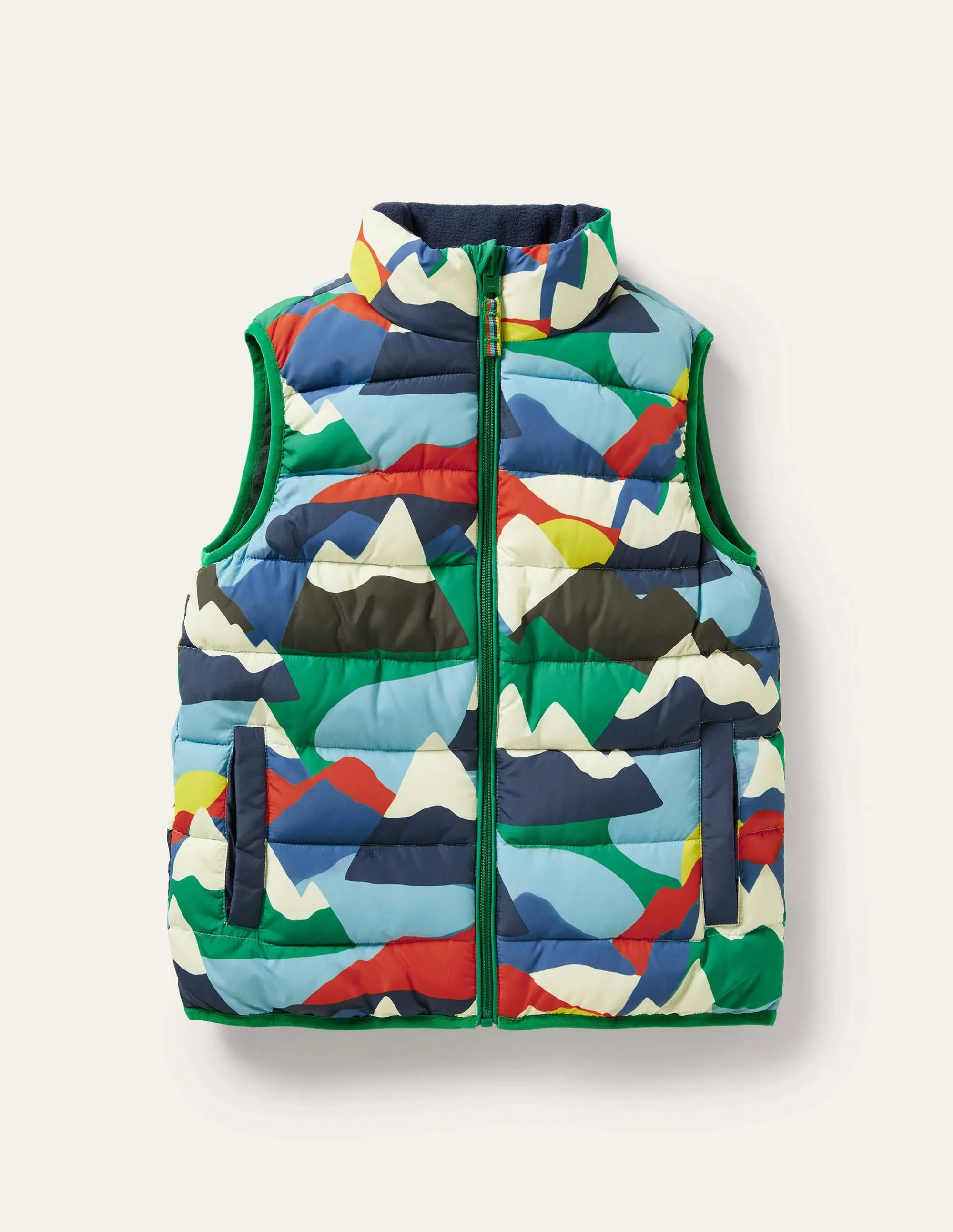Reversible Gilet-Multi Mountain Camouflage