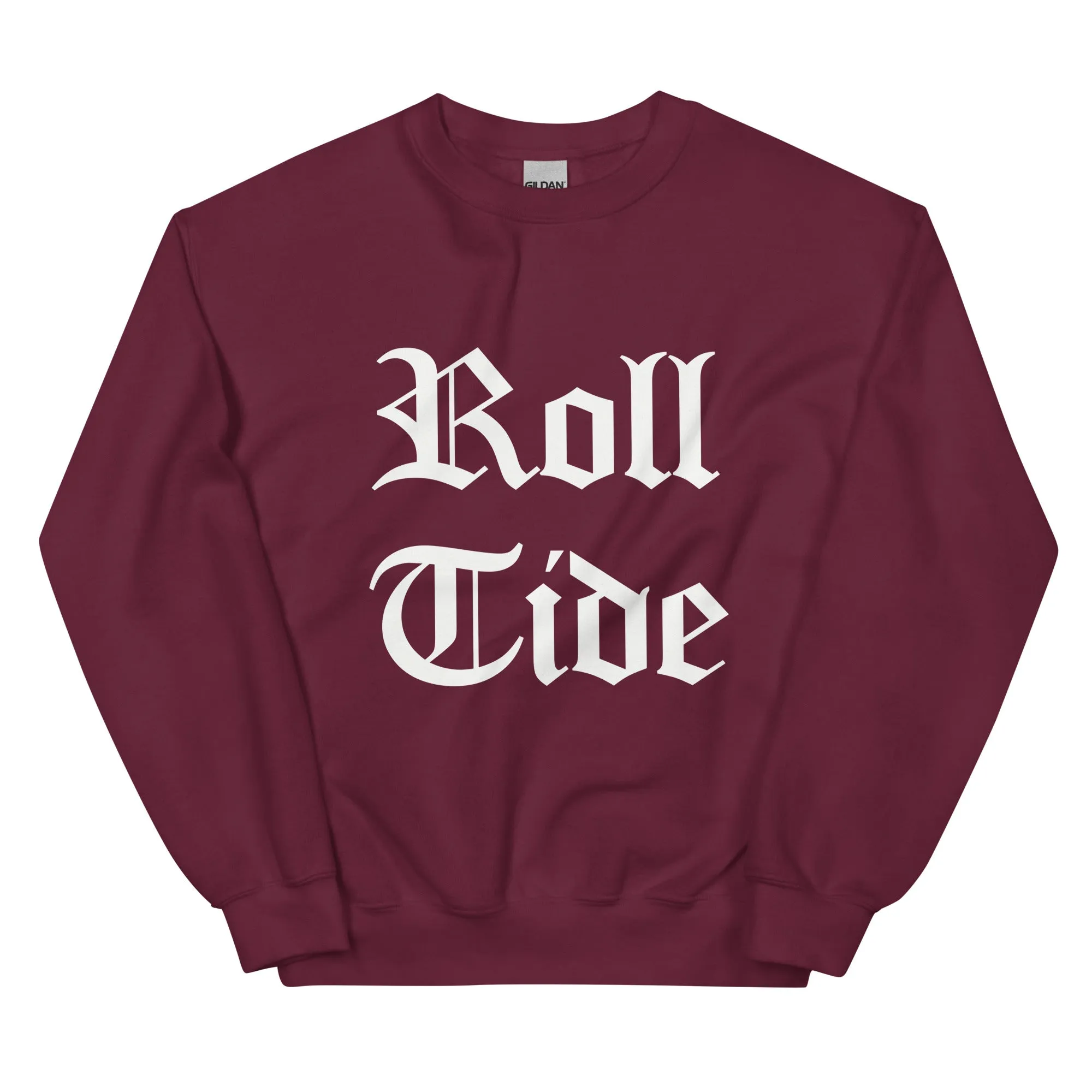 Roll Tide Alabama Maroon Vintage Sweatshirt