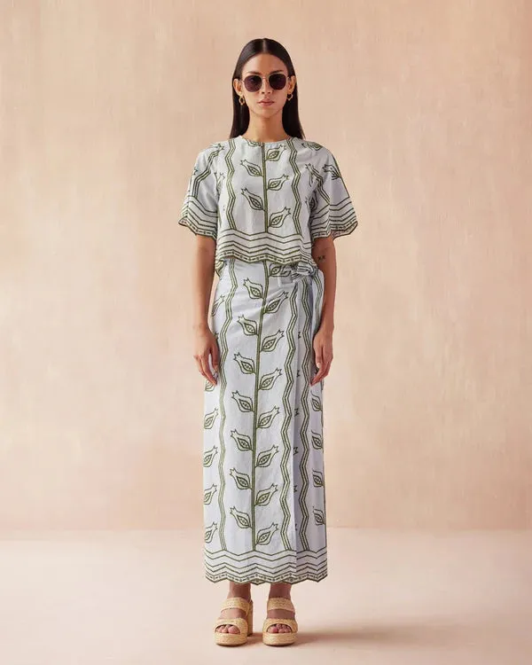 Sammi Midi Skirt | Vani Dew