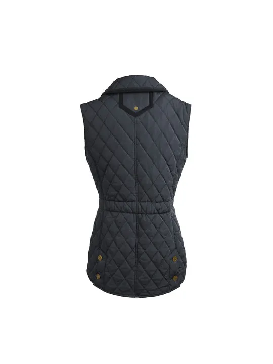 The Bella Women’s Gilet - Navy Quilt