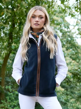 Topsham Women's Fleece Gilet - Navy