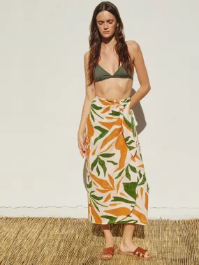 Tropical Adventures Wrap Skirt