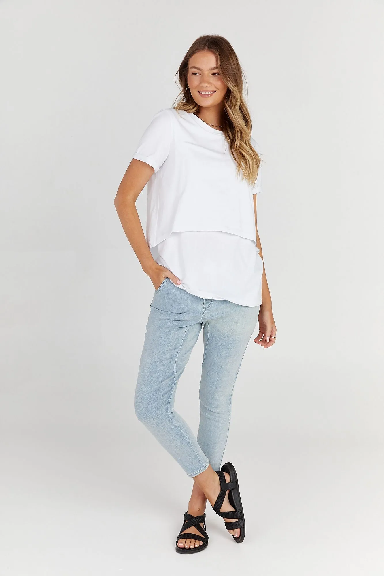 Valance Tee V3 (White) - FINAL SALE