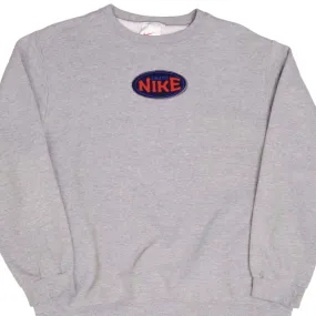 VINTAGE NIKE EMBROIDERED SPELLOUT SWEATSHIRT 1990S SIZE XL MADE IN USA
