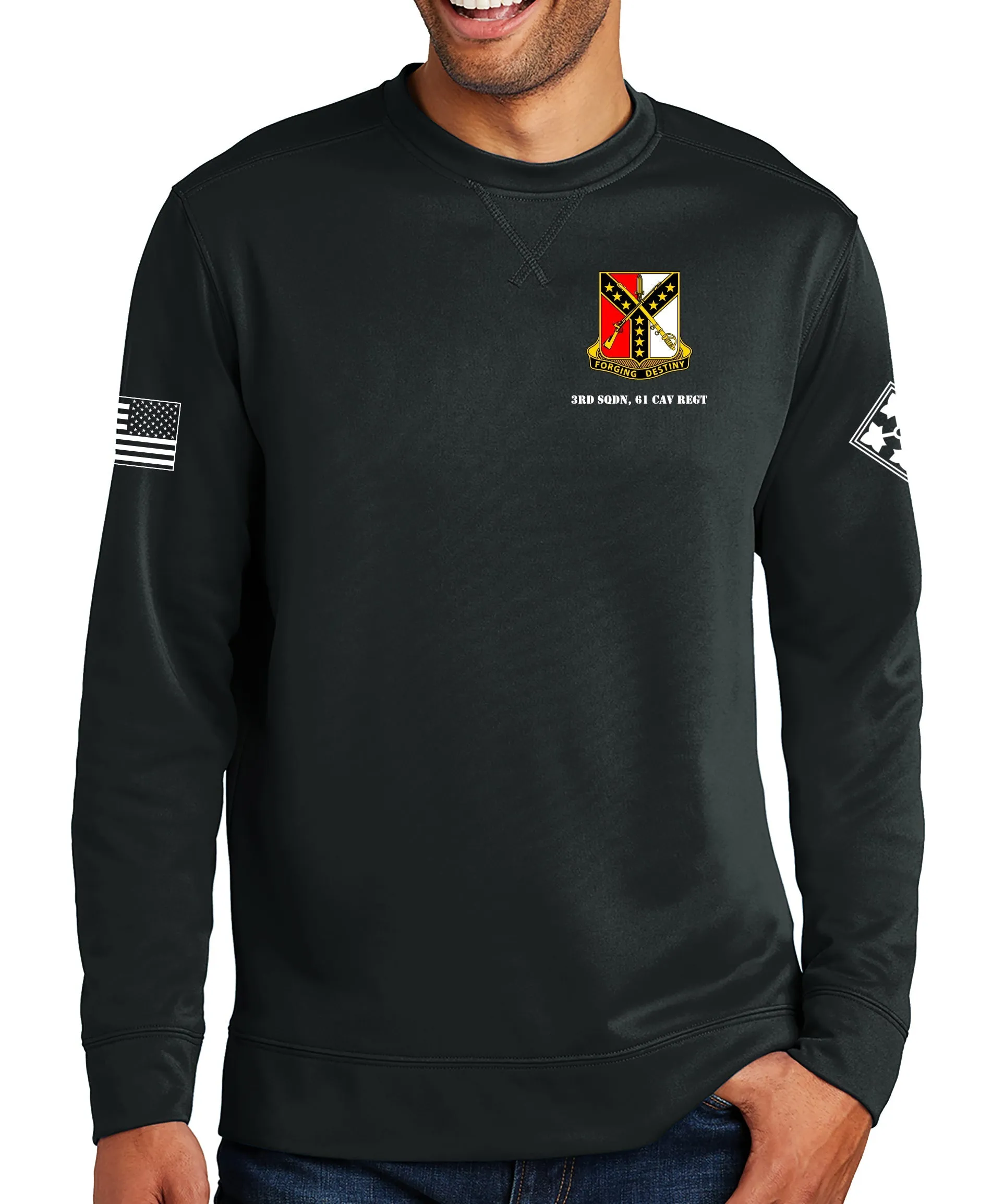 Vintage Polyester Crewneck Unisex Sweatshirt. This shirt is NOT approved for PT.
