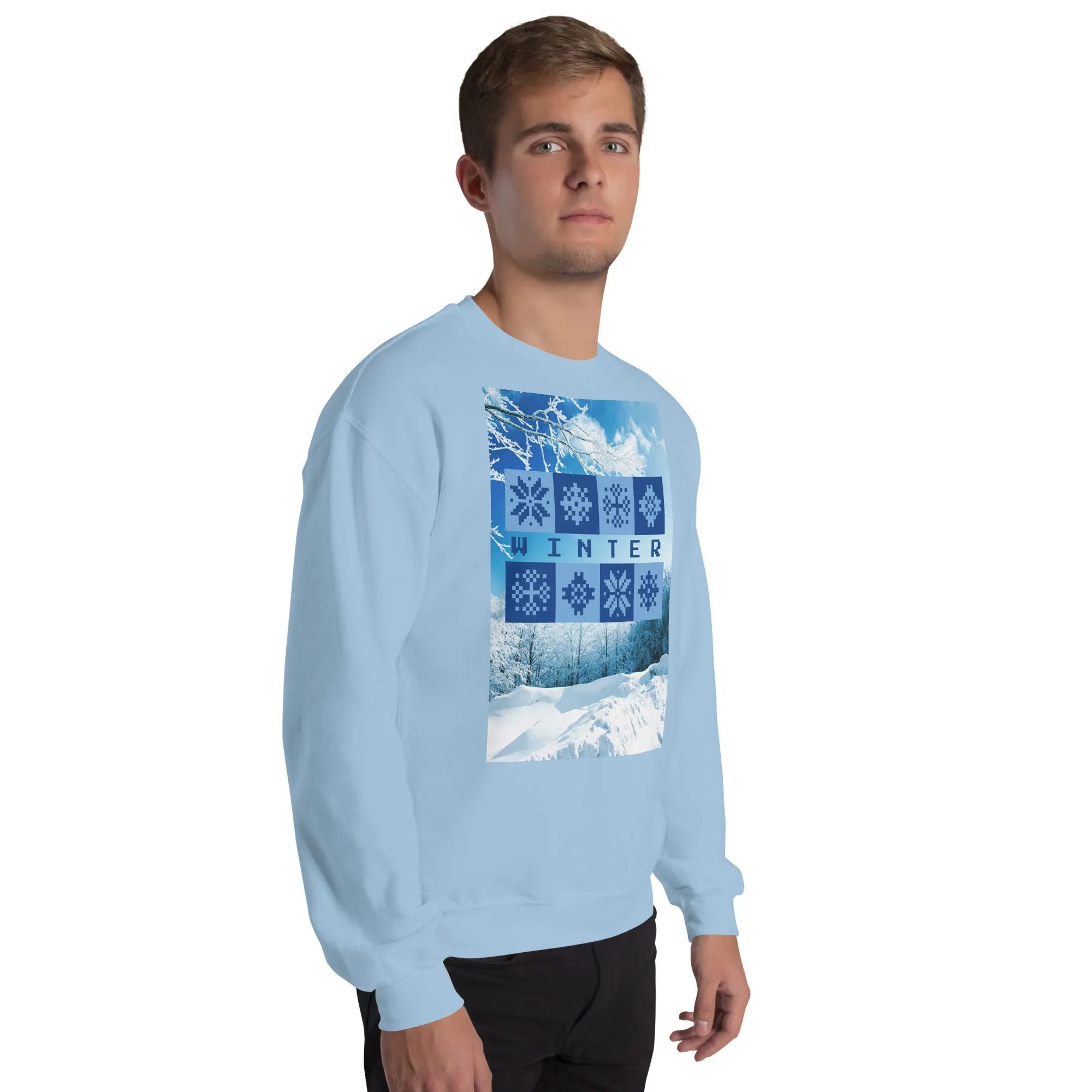 Winter Christmas Sweatshirt (Glamourange Christmas Sweatshirt Men)