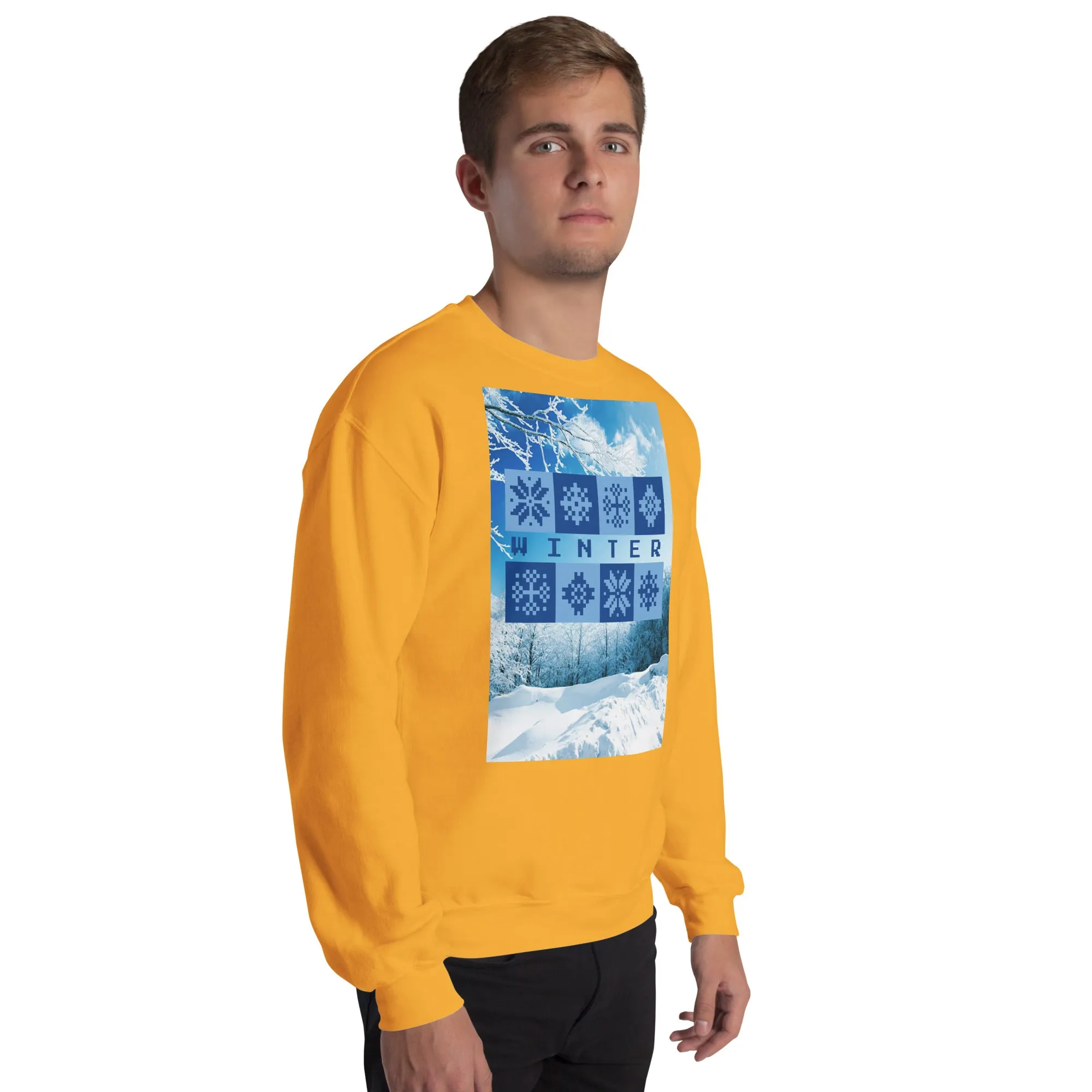 Winter Christmas Sweatshirt (Glamourange Christmas Sweatshirt Men)