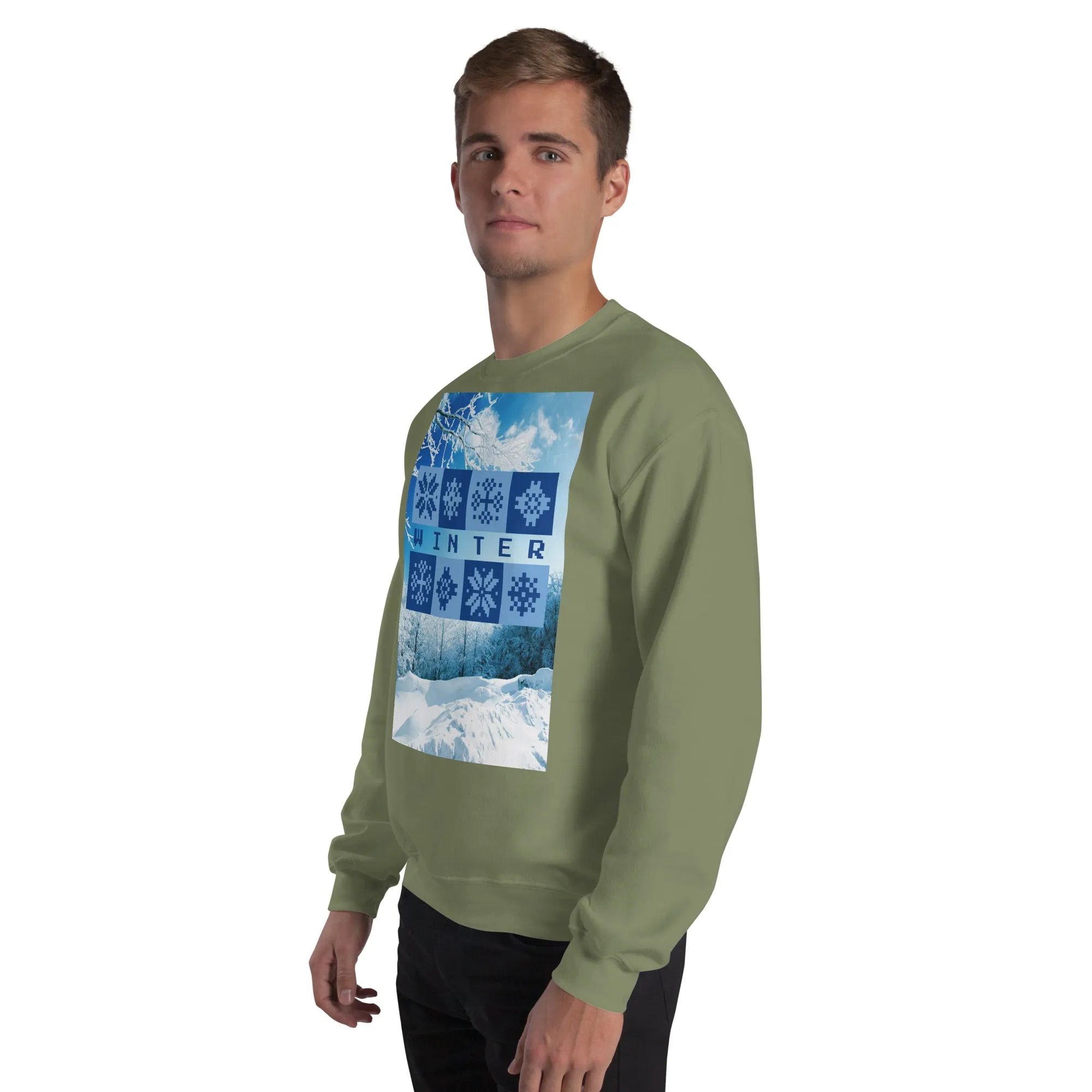 Winter Christmas Sweatshirt (Glamourange Christmas Sweatshirt Men)