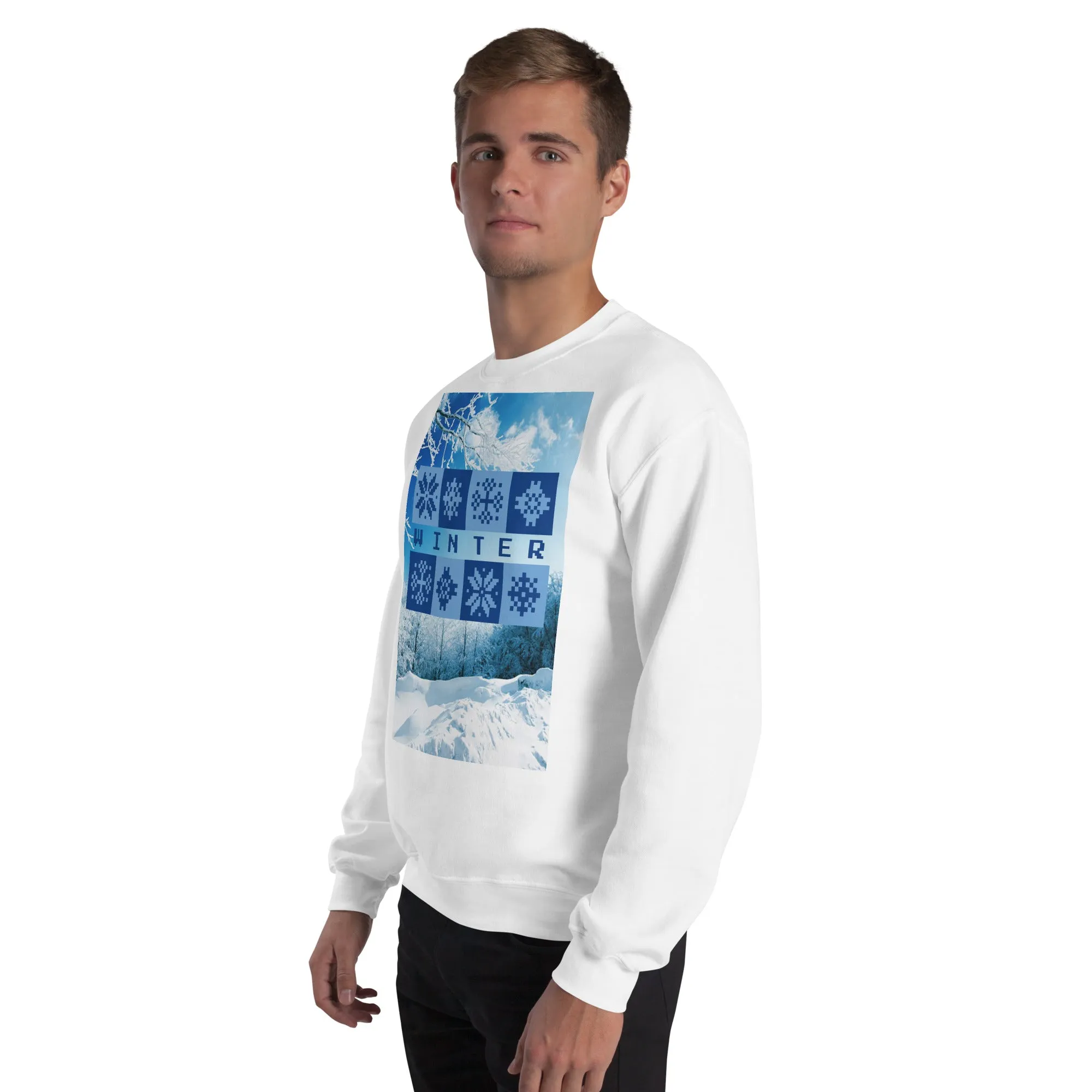 Winter Christmas Sweatshirt (Glamourange Christmas Sweatshirt Men)